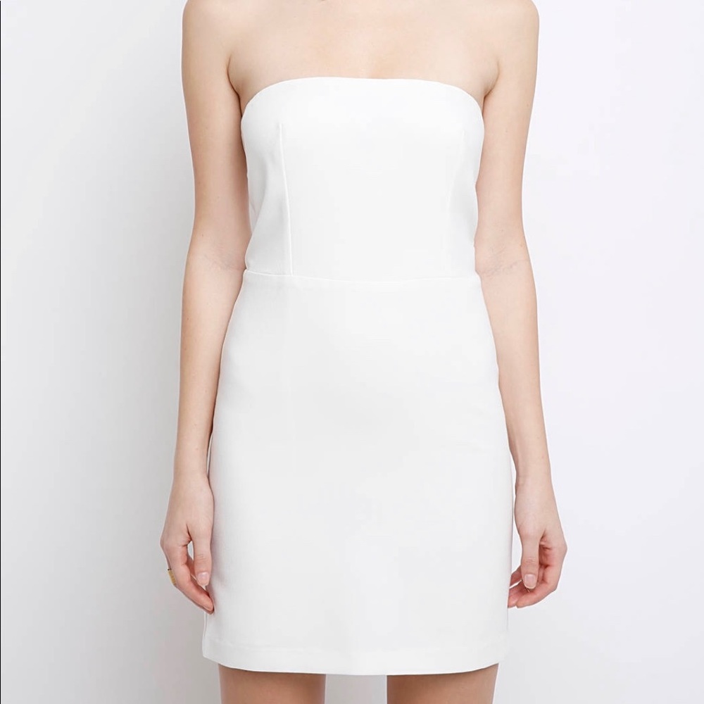 Abbeline strapless mini dress